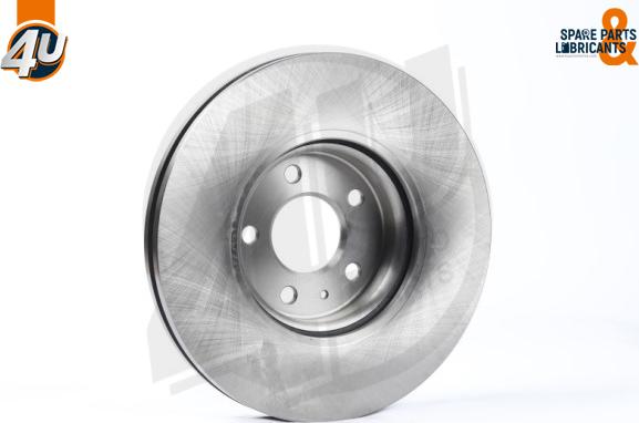 4U 52225BW - Гальмівний диск autocars.com.ua