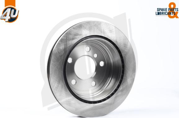4U 52282BW - Гальмівний диск autocars.com.ua