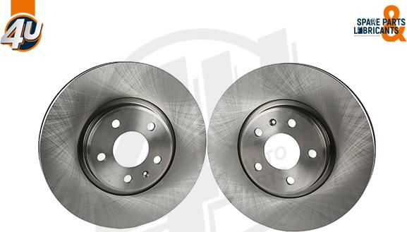 4U 52521VV - Гальмівний диск autocars.com.ua