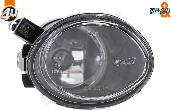 4U 60108BW - Противотуманная фара autocars.com.ua