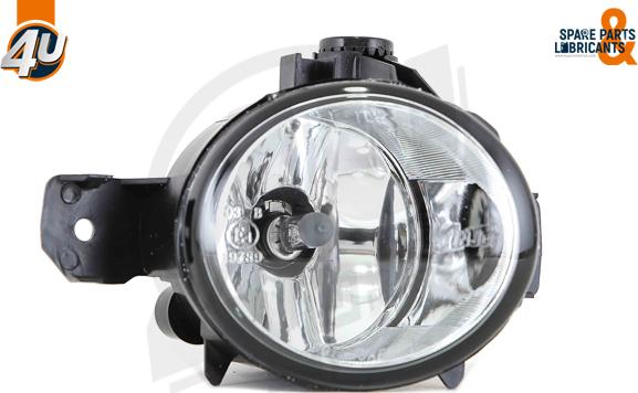 4U 60116BW - Противотуманная фара autocars.com.ua