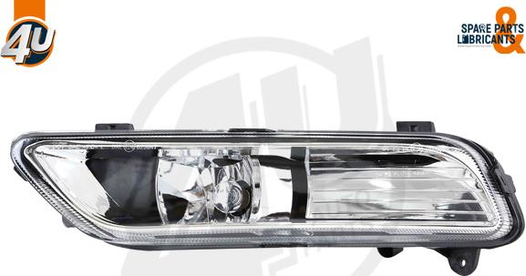 4U 60214VV - Противотуманная фара autocars.com.ua