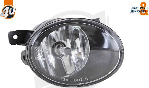 4U 60221VV - Противотуманная фара autocars.com.ua