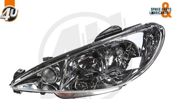 4U 60328PU - Основна фара autocars.com.ua