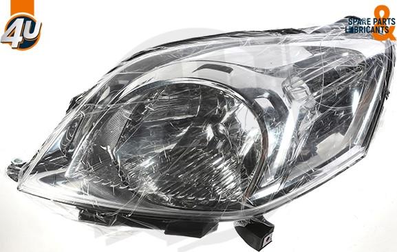 4U 60340PU - Основна фара autocars.com.ua