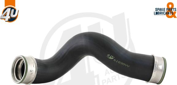 4U 61030VV - Трубка нагнітається повітря autocars.com.ua