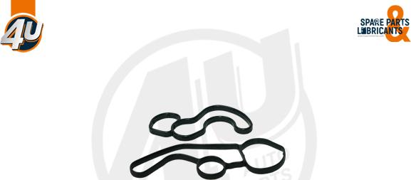 4U 61400PU - Прокладка, корпус масляного фільтра autocars.com.ua