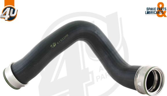 4U 61522MR - Трубка нагнітається повітря autocars.com.ua