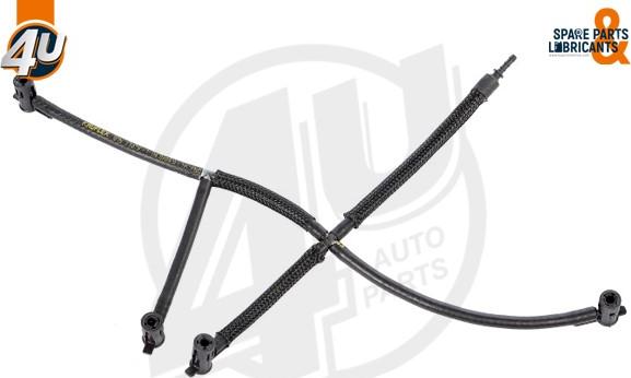 4U 61629VV - Шланг, витік палива autocars.com.ua