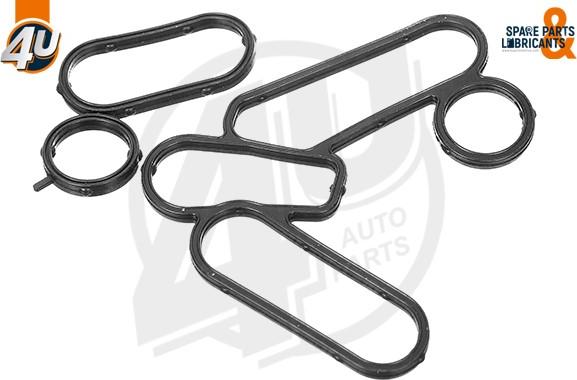 4U 61692PU - Прокладка, масляний радіатор autocars.com.ua