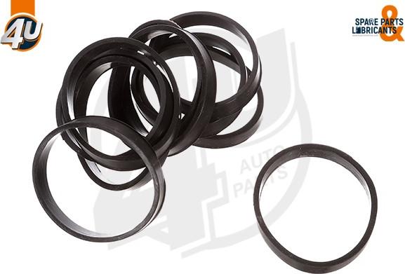 4U 61783MR - Прокладка, впускний колектор autocars.com.ua