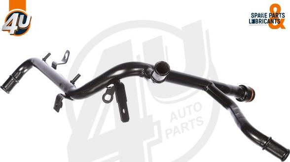 4U 72393VV - Трубка охолоджуючої рідини autocars.com.ua