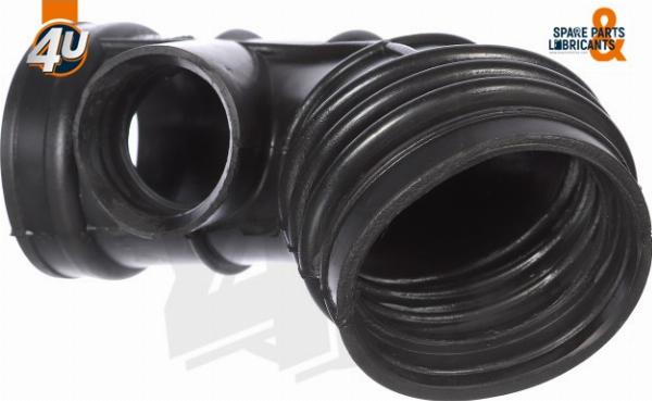 4U 72433BW - Рукав повітрозабірника, повітряний фільтр autocars.com.ua