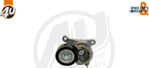 4U 72525PU - Натягувач ременя, клинові зуб. autocars.com.ua