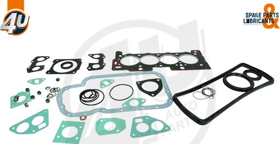 4U 72551PU - Комплект прокладок, головка циліндра autocars.com.ua