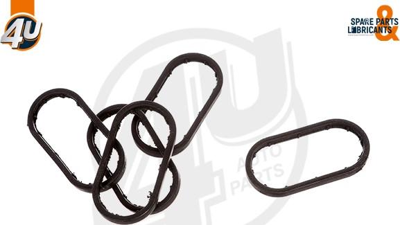 4U 72663MR - Прокладка, масляний радіатор autocars.com.ua