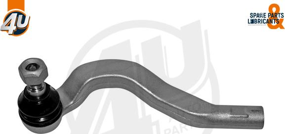 4U A09942 - Наконечник рульової тяги, кульовий шарнір autocars.com.ua