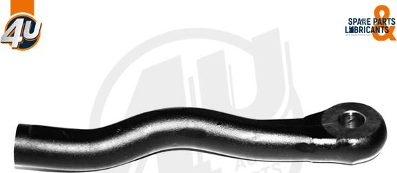 4U A10339 - Наконечник рульової тяги, кульовий шарнір autocars.com.ua