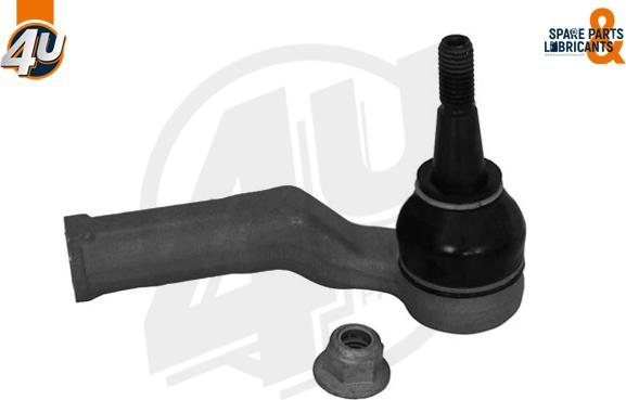 4U A14233 - Наконечник рульової тяги, кульовий шарнір autocars.com.ua