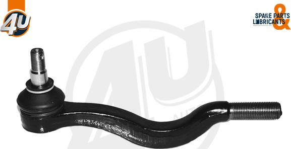 4U A43411 - Наконечник рульової тяги, кульовий шарнір autocars.com.ua