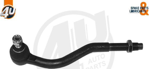4U A49906 - Наконечник рульової тяги, кульовий шарнір autocars.com.ua
