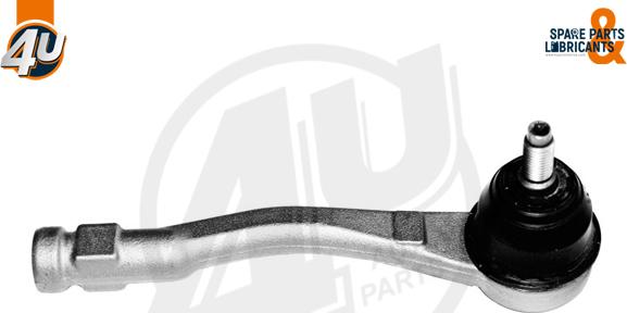 4U A60345 - Наконечник рульової тяги, кульовий шарнір autocars.com.ua