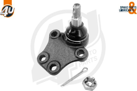 4U B33455 - Несучий / направляючий шарнір autocars.com.ua