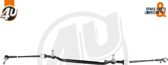 4U C89319 - Поперечна рульова тяга autocars.com.ua