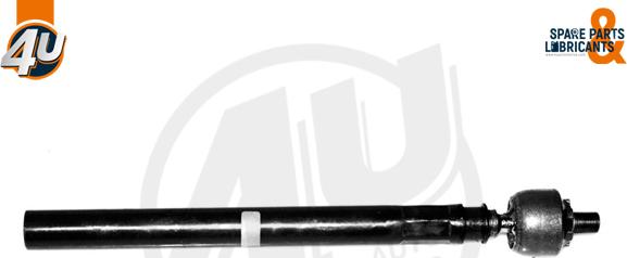 4U E00135 - Осьовий шарнір, рульова тяга autocars.com.ua