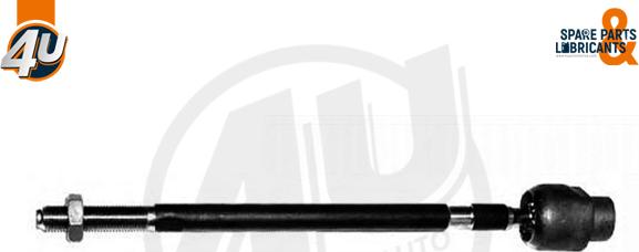 4U E07535 - Осьовий шарнір, рульова тяга autocars.com.ua