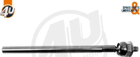 4U E08431 - Осьовий шарнір, рульова тяга autocars.com.ua