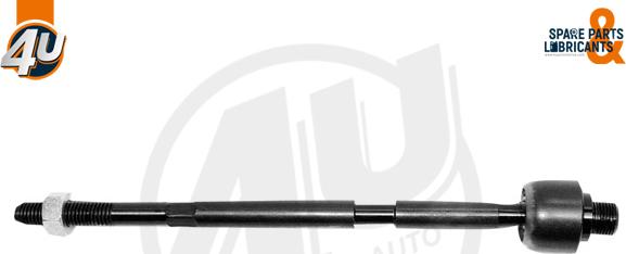 4U E08641 - Осьовий шарнір, рульова тяга autocars.com.ua