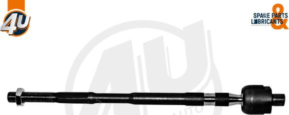 4U E10162 - Осьовий шарнір, рульова тяга autocars.com.ua