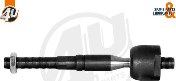 4U E10163 - Осьовий шарнір, рульова тяга autocars.com.ua