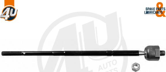 4U E10705 - Осьовий шарнір, рульова тяга autocars.com.ua