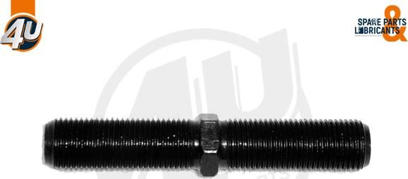 4U E30377 - Осьовий шарнір, рульова тяга autocars.com.ua