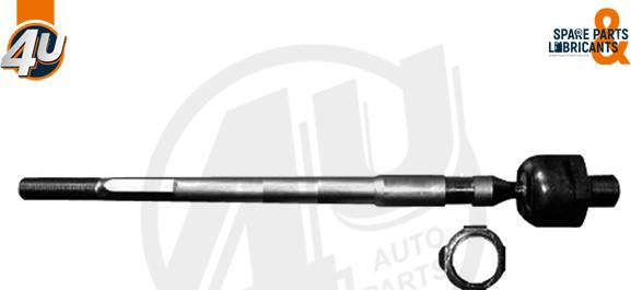 4U E33700 - Осьовий шарнір, рульова тяга autocars.com.ua