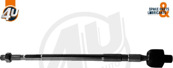 4U E40184 - Осьовий шарнір, рульова тяга autocars.com.ua