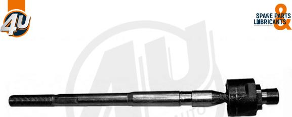 4U E53906 - Осьовий шарнір, рульова тяга autocars.com.ua