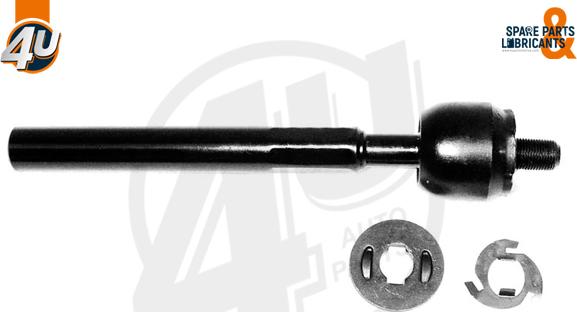 4U E70095 - Осьовий шарнір, рульова тяга autocars.com.ua