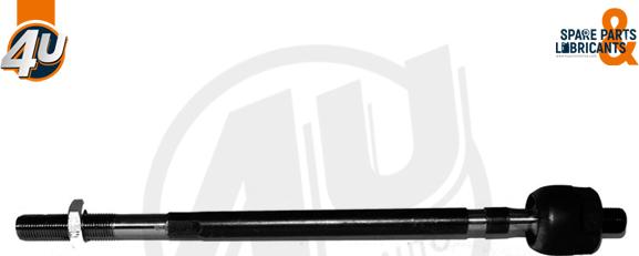 4U E90386 - Осьовий шарнір, рульова тяга autocars.com.ua