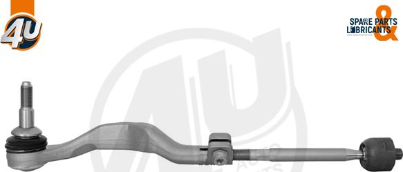 4U J00975 - Поперечна рульова тяга autocars.com.ua