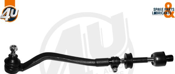 4U J05080 - Поперечна рульова тяга autocars.com.ua