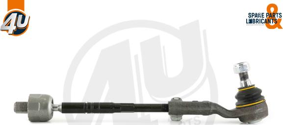 4U J10846 - Поперечна рульова тяга autocars.com.ua