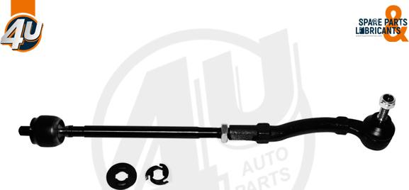 4U J35720 - Поперечна рульова тяга autocars.com.ua