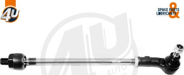 4U J58023 - Поперечна рульова тяга autocars.com.ua