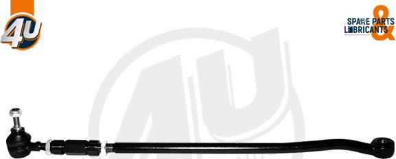 4U J71027 - Поперечна рульова тяга autocars.com.ua