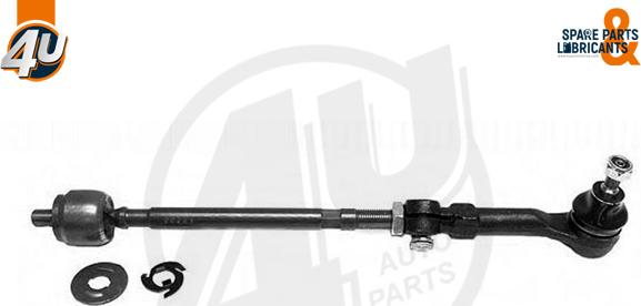 4U J81447 - Поперечна рульова тяга autocars.com.ua