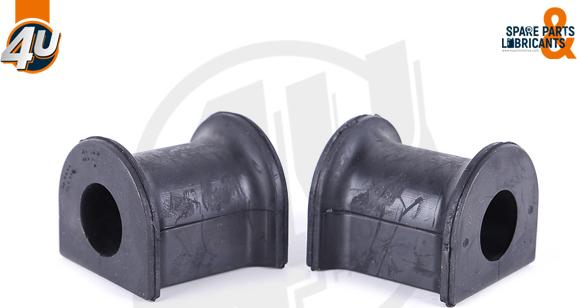 4U P10553 - Втулка, стабілізатор autocars.com.ua