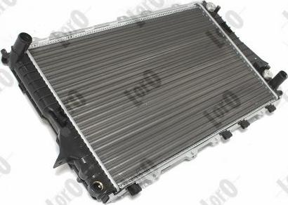 ABAKUS 003-017-0006 - Радіатор, охолодження двигуна autocars.com.ua